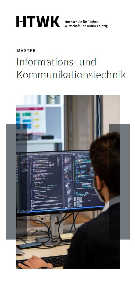 Studiengangsflyer Master Informations- und Kommunikationstechnologie
