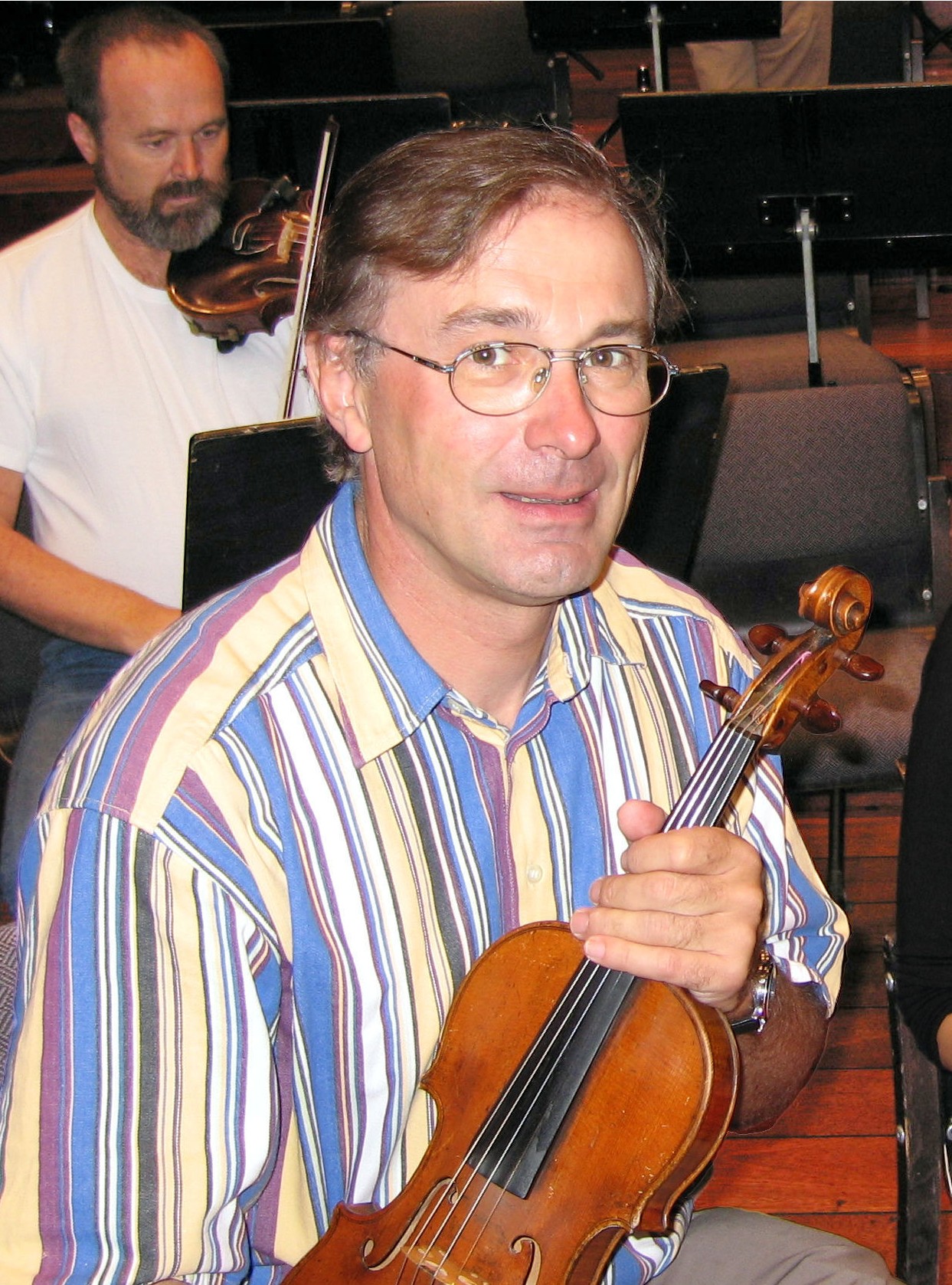 Physik und Musik - das sind die Leidenschaften von Konrad Lüders. (Foto: Gomoll) Physik und Musik - das sind die Leidenschaften von Konrad Lüders. (Foto: Gomoll)